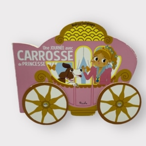 livre : une journée avec carrosse de Princesse