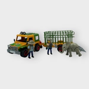 Playmobil 6937 – 4x4 avec Rangers et Éléphant