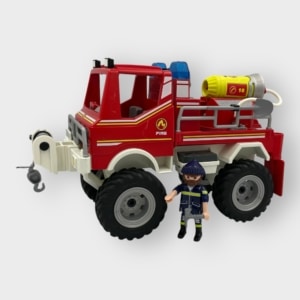 Playmobil 9466 – Camion de Pompiers avec Lance-Eau