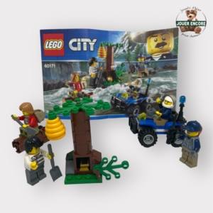 LEGO City 60171 – La Poursuite en Forêt avec 4 Figurines et Quad