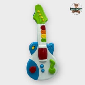 Guitare d'Éveil Musical Bébé – Instrument Multisons avec Piano Intégré