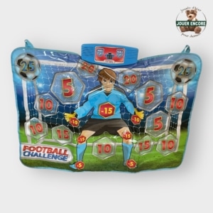 Jeu Football Challenge – But à Accrocher au Mur avec Zones Réactives (Sans Ballon)