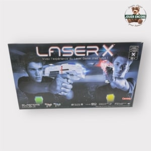 Double Blaster Laser X – Coffret de 2 Pistolets Laser Interactifs avec Récepteurs Intégrés