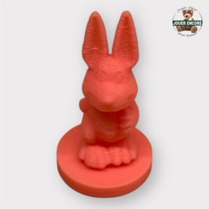 Lapin de remplacement imprimé en 3D pour jeu Croque Carotte – À l’unité ou par 4
